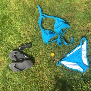 Blue bikini size XS-S